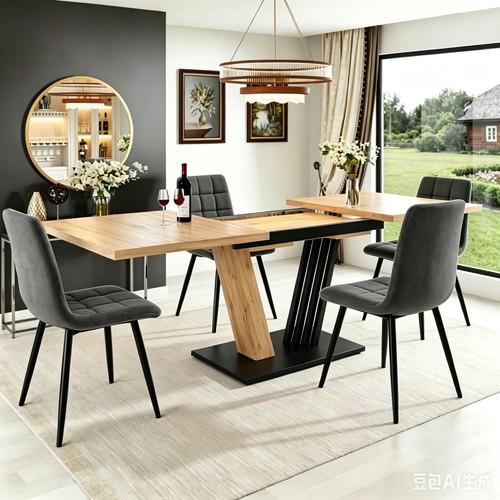 Extendable dining table and - dining,