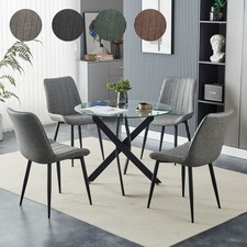 Dining Table and 4 Chairs Set