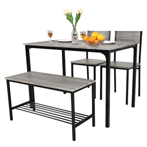 Modern dining table - table, chairs