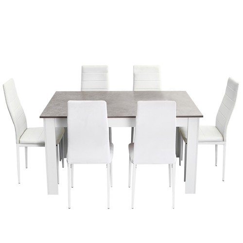 Solid dining table and chairs - solid,