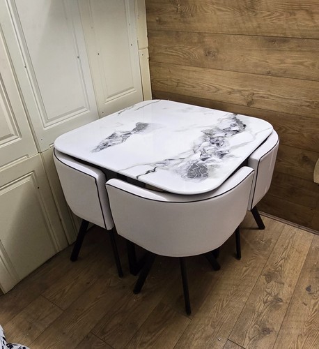 Wood marble dining - wood,
