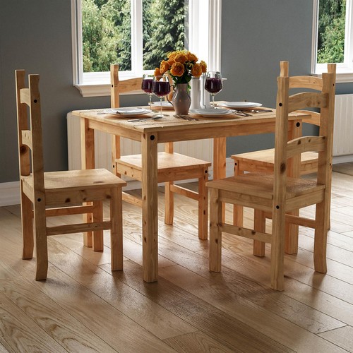 Corona dining table and chairs - and,
