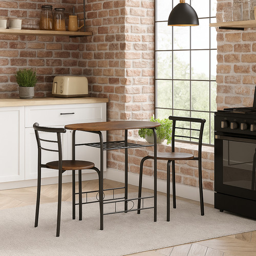 Pcs dining table chairs - 3,