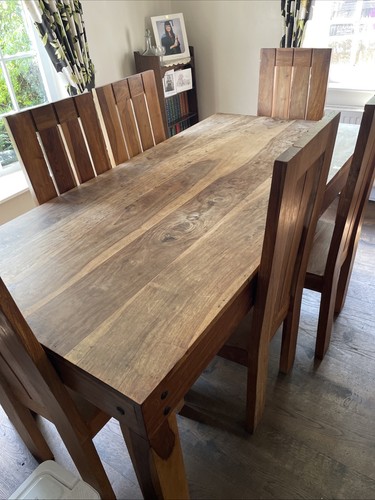 Dining room table - and, chairs