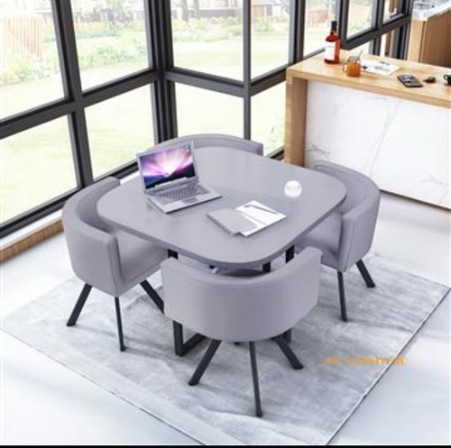 Wood dining table - dining,